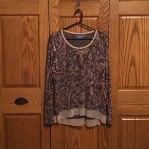 New extra large, simply vera, vera Wang top.